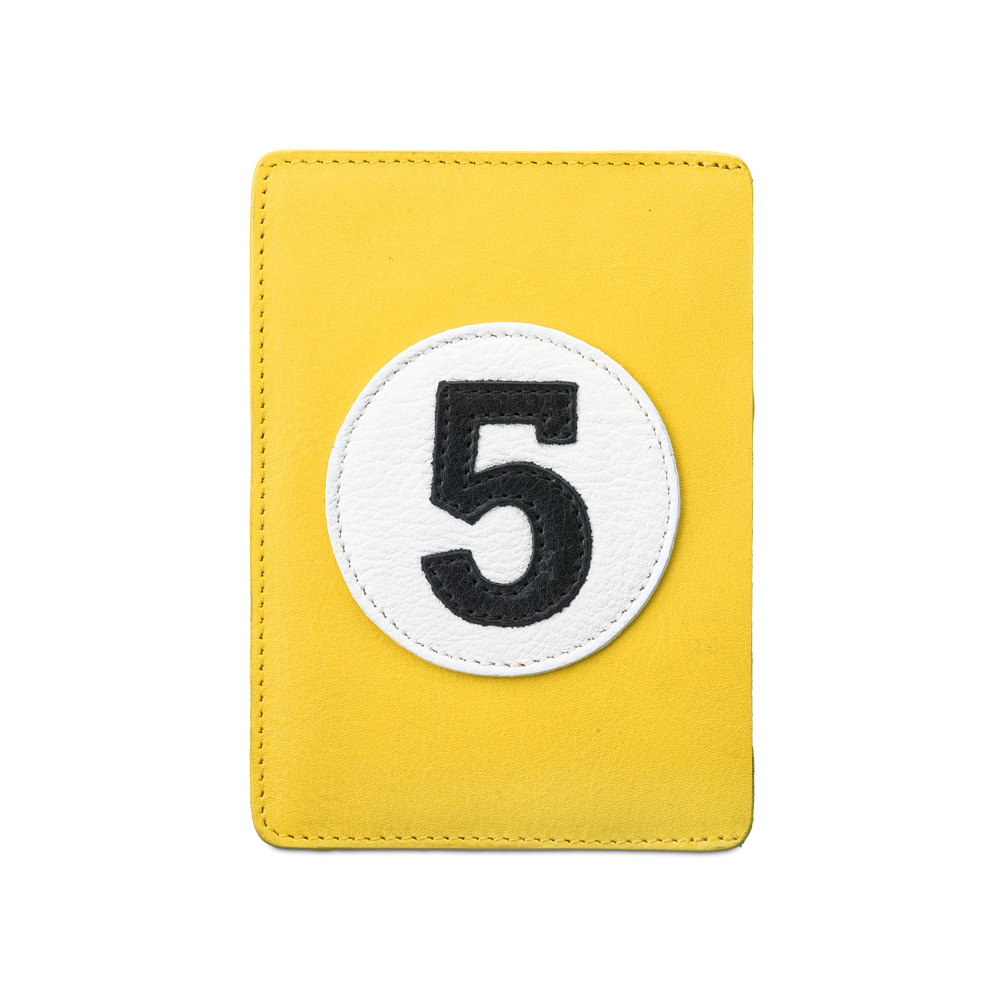 ETUI PASSEPORT JAUNE
