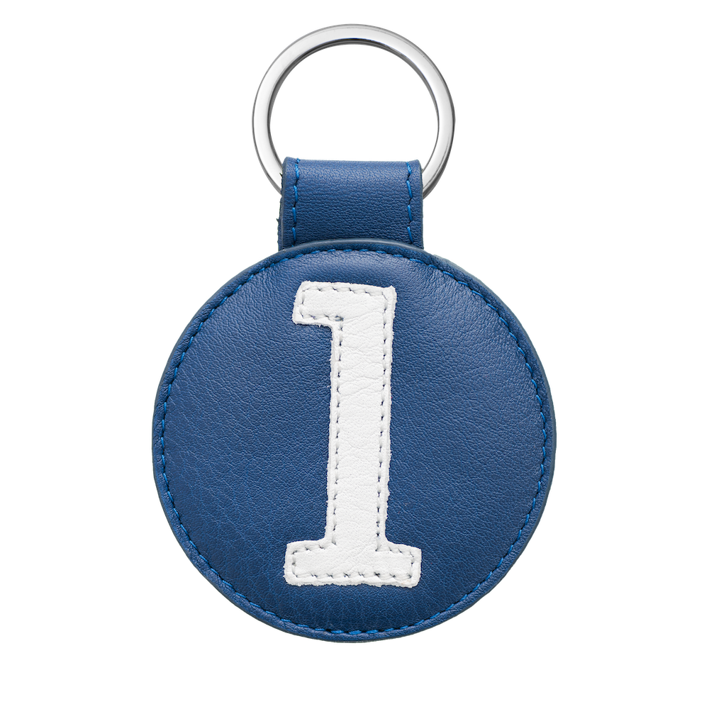 PORTE CLE BLEU MARINE