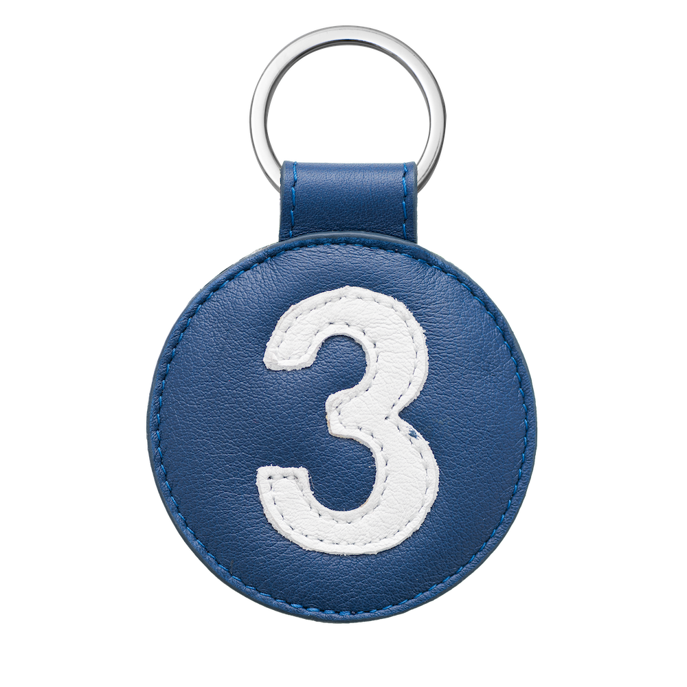 PORTE CLE BLEU MARINE
