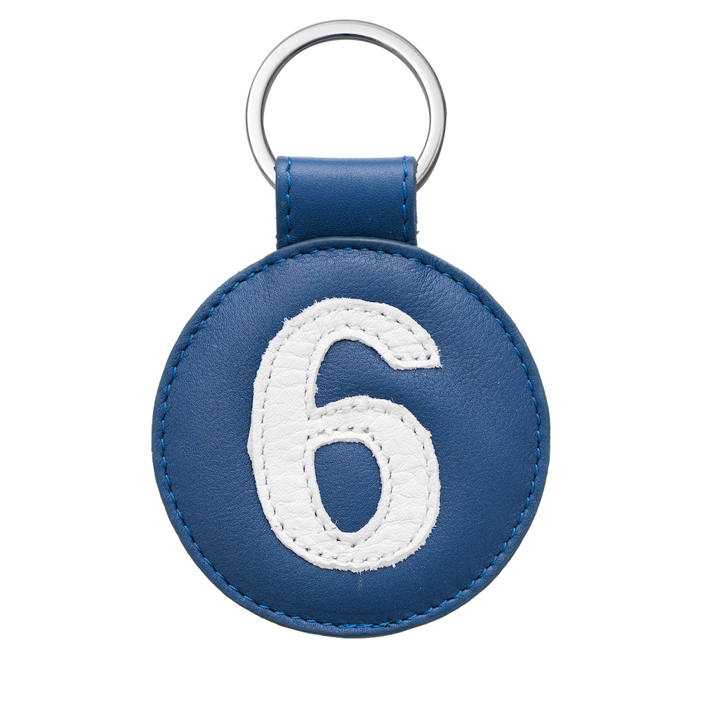 PORTE CLE BLEU MARINE