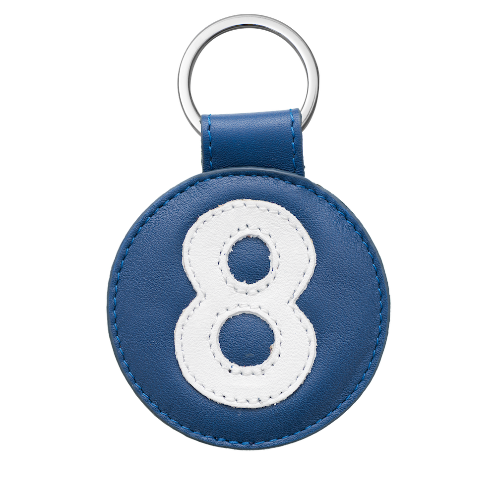 PORTE CLE BLEU MARINE