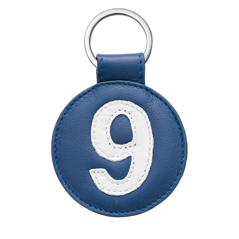 PORTE CLE BLEU MARINE