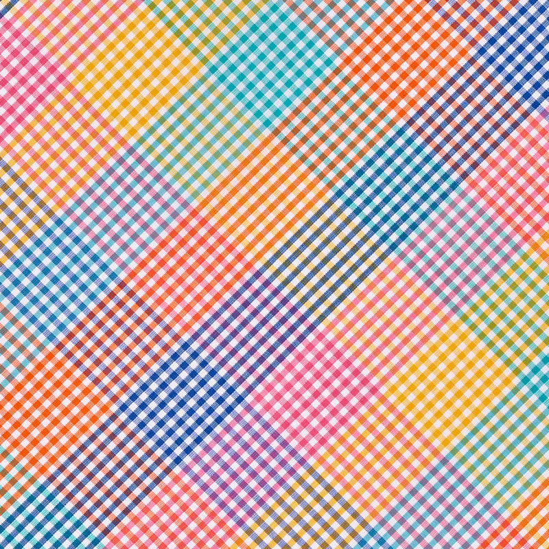 LACETS LINDY VICHY MULTICOLORS - 120cm