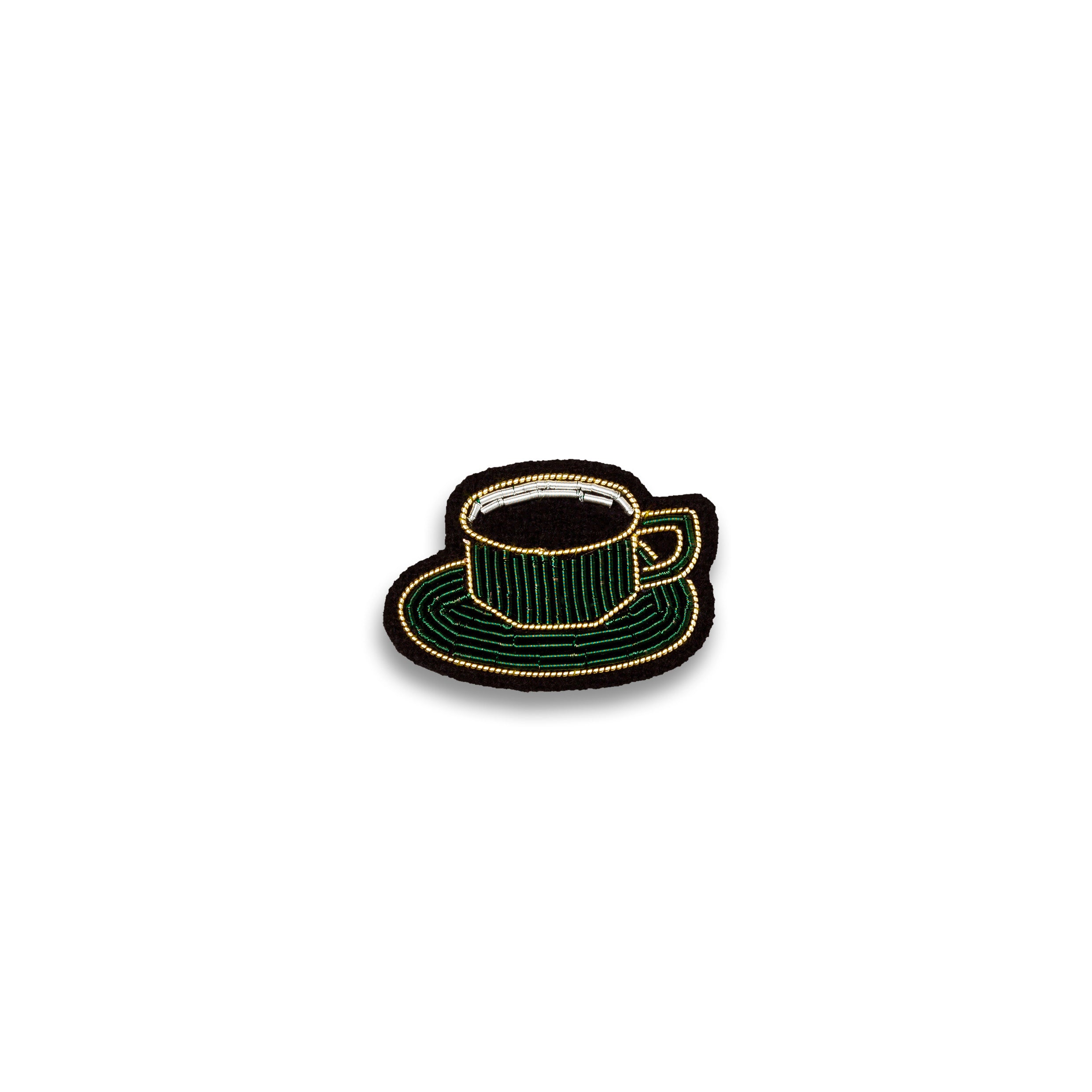BROCHE TASSE A CAFE