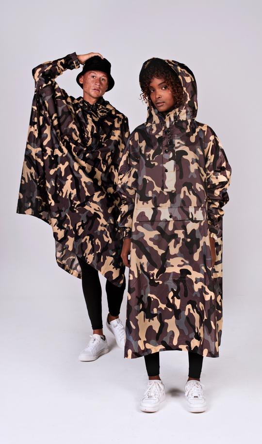 PONCHO CAMO